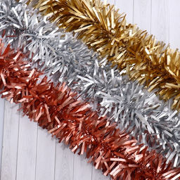 Цена за 10 шт. Мишура Мега d-11 см 200 см, микс