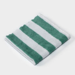 Цена за 2 шт. Салфетка для уборки Доляна «Полоски», микрофибра махровая, 30×30 см, МИКС