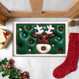 Придверный, универсальный и очень красивый коврик, противоскользящий, 40х60см Придверный, универсальный и очень красивый коврик, противоскользящий, 40х60см