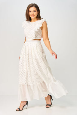 Костюм Anastasia Mak 1252 молочный фото 9