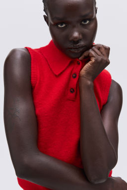 Chaleco jersey con cuello camisero - H&m фото 5