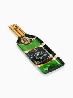 Тарелка плоская Новогоднего настроения, 12?35 см - Дорого внимание фото 2