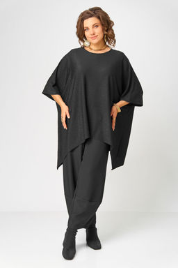 Джемпер Bliss 0301-Р черный с люрексом