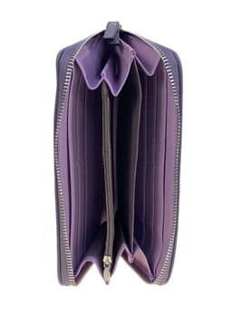 Женское портмоне из искусственной кожи, цвет сиреневый - Greta фото 2