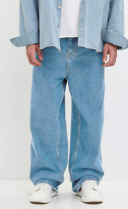 Джинсы муж. A2025 pale blue - Fine joyce фото 3