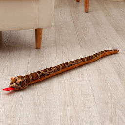 Мягкая игрушка Змея, 80 см, тёмные пятна - Simaland фото 4