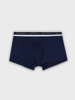 Цена за 2 штуки! Трусы боксеры мужские синие - Mark formelle фото 7