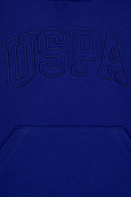 K_z _ocuk Mor Basic Kap__onlu _ardonlu Basic Sweatshirt Sepette S_rpriz _ndirim - U.s. polo assn фото 3