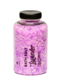 FABRIK Cosm. Соль д/ванн с эфирным маслом Лаванды 500гр банка