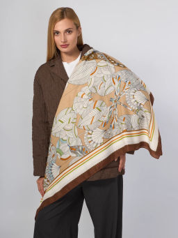 Платок жен. виск+шерсть 110х110 LSZ33-253-16