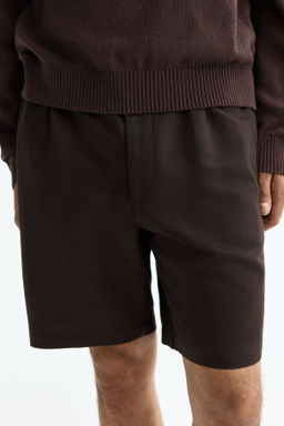 Pantal?n corto en mezcla de lino Relaxed Fit - H&m фото 8