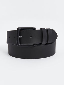 Deri G?r?n?ml? Erkek Kemer