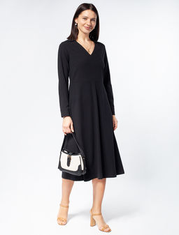 VILATTE / Платье из эластичного крепа  фото 9