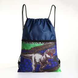 Мешок для обуви, 34*0,1*45, отд на молнии, на стяжке, синий