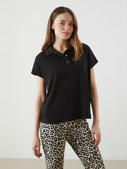Polo Yaka Oversize Kad?n Ti??rt