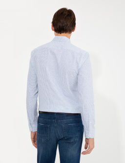 Ye_il Slim Fit Uzun Kollu G_mlek
