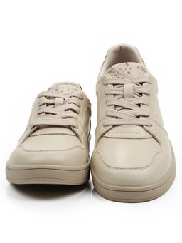 03-A1019-5 BEIGE Полуботинки спортивные женские (натуральная кожа)