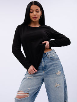 Лонгслив малина Каприз из хлопка  фото 36