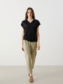 Beli Lastikli Havu? Kesim Kad?n Pantolon