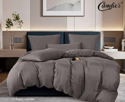 КПБ Candies Страйп сатин (узкая полоска) CANSSY006 Семейный