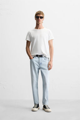 SLIM CROPPED-FIT JEANS - Zara фото 22