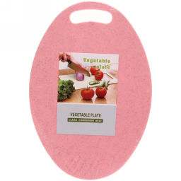 Цена за 2 шт. Доска разделочная "Крошка" 31*21см, овальная