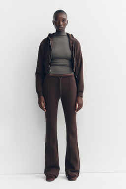 CROPPED INTERLOCK SWEATSHIRT - Zara фото 17