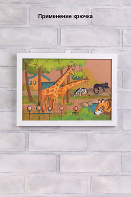 Фурнитура пластик Gamma KRK-12 Крючки настенные 12 х 19 мм 4 шт большие фото 6