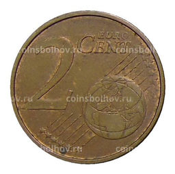 Монета 2 евроцента 2006 года Испания