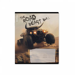 Цена за 10 шт. Тетрадь школьная ученическая ErichKrause Road Beast, 18 листов, линейка, выборочный УФ-лак (в плёнке по 10 шт.)_MIX-PACK  фото 6
