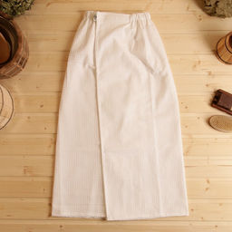 Килт с карманом для бани и сауны, 150х60 см, вафельное, 250г/м