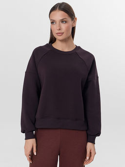 Свитшот женский коричневый