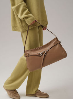 Сумка Deboro 31165 коричневый капучино