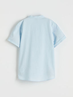 Hakim Yaka K?sa Kollu Erkek ?ocuk G?mlek