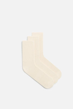 PACK OF 3 RIBBED SOCKS - Zara фото 4