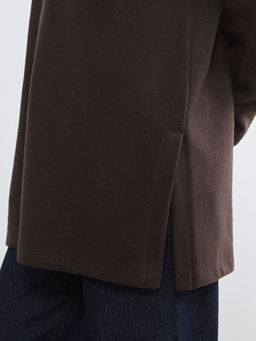 Dik Yaka Kad?n Sweatshirt Tunik