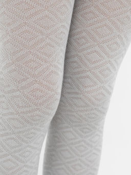 Цена за 3 пары! Детские рельефные колготки светло-оливкового цвета - Mark formelle фото 3