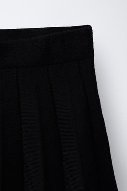 PLEATED KNIT SKIRT - Zara фото 3