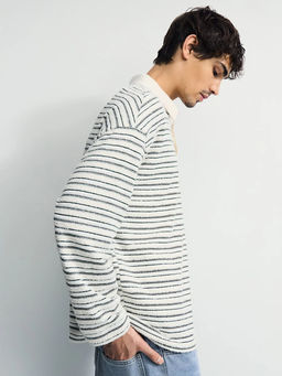 Джемпер с воротником поло / Zarina  фото 8