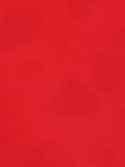 Цена за 20 шт. Пленка для цветов, «Сердца на белом», красная, 57×57 см