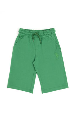 Зеленые вязаные шорты для мальчика Неожиданная скидка в корзине