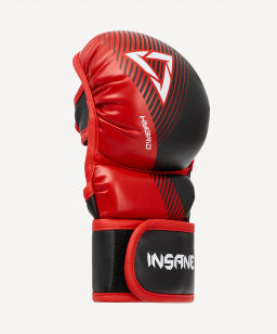 Перчатки MMA INSANE HYBRID IN24-MG100, красный