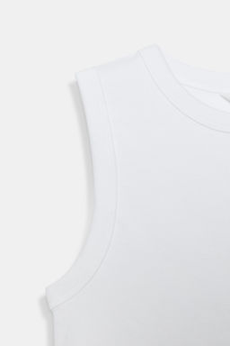 TOP RIB TIRANTES / Blanco - Zara фото 7
