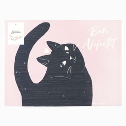 Салфетка на стол Доляна Bon appetit ПВХ 40*29см  фото 5