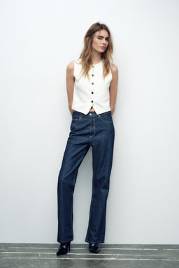 STRETCH KNIT VEST TOP - Zara фото 13