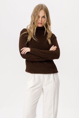 Джемпер Pirs 6386 коричневый  фото 3