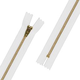 Молния Металл JIN 4L 20 см латунь № 1 Тип 4 10 шт Gamma