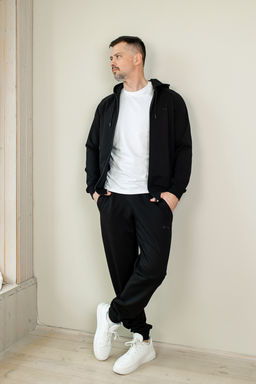 Костюм без начеса из футера двухнитки