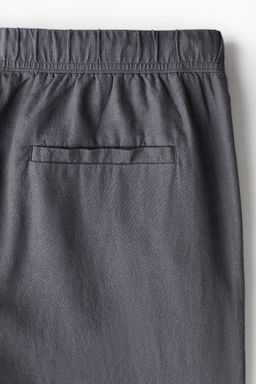 Pantal?n en mezcla de lino Relaxed Fit - H&m фото 6