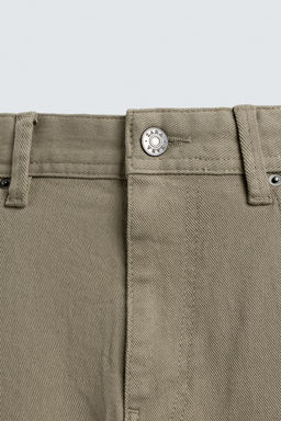 PANTAL?N STRAIGHT FIT / Khaki claro - Zara фото 8